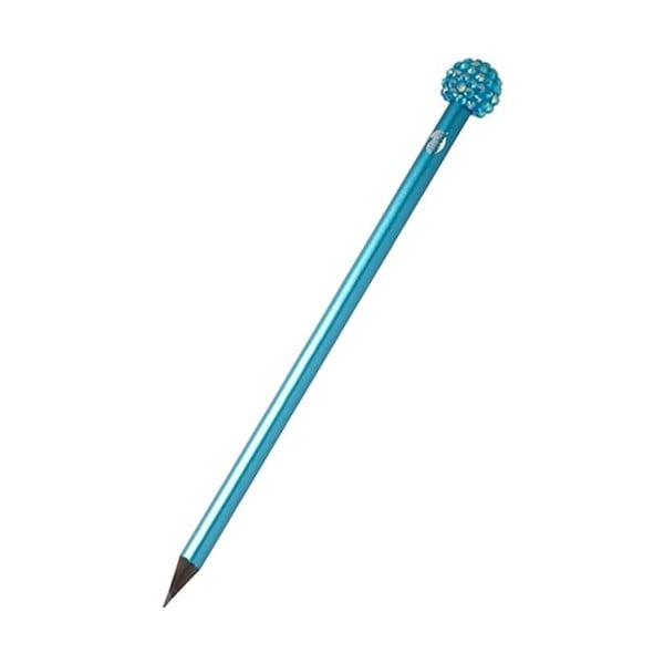 Modrá ceruzka s trblietavými kamienkami TINC
