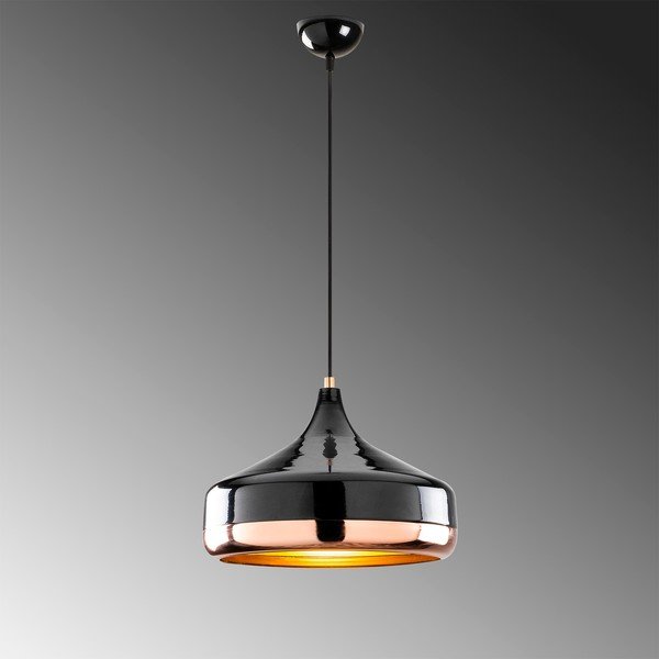 Závesné svietidlo v čierno-medenej farbe Opviq lights Yildo, ø 36 cm-image-1