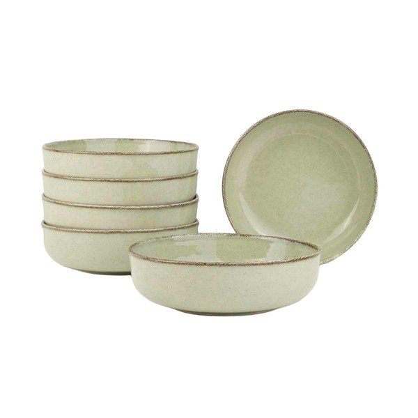 Svetlozelené porcelánové misky v súprave 6 ks 75 ml – Hermia