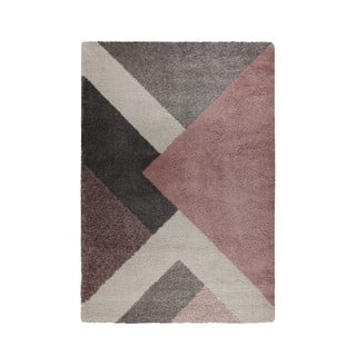 Ružovo-sivý koberec Flair Rugs Zula, 120 × 170 cm