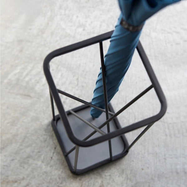 Čierny stojan na dáždniky YAMAZAKI 9 Square-image-2