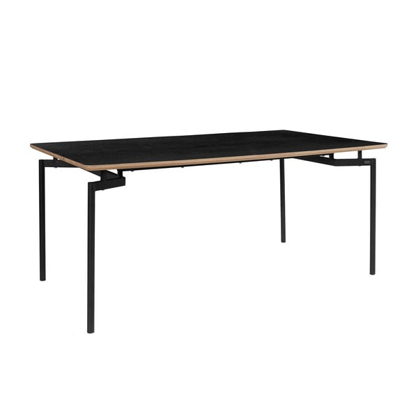 Čierny jedálenský stôl 90x180 cm Alto – Støraa-image-1