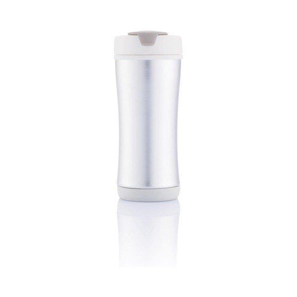 Cestovný hrnček s bielym vrchnákom XD Design Boom Eco, 200 ml-image-1