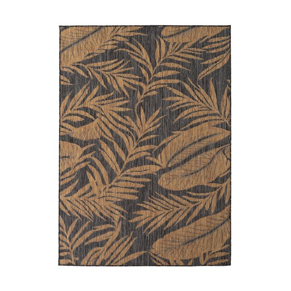 Čierny/hnedý vnútorný a vonkajší koberec 160x230 cm Mira 1451 – Ayyildiz Carpets