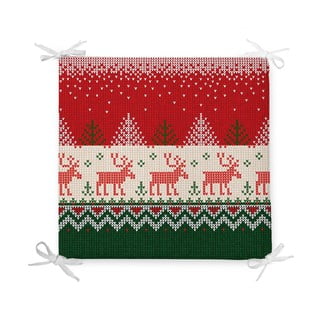Vianočný sedák s prímesou bavlny Minimalist Cushion Covers Merry Xmas, 42 x 42 cm
