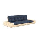 Tmavomodrá rozkladacia pohovka 244 cm Base – Karup Design
