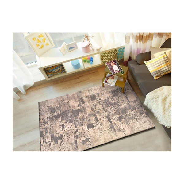 Sivý koberec Universal Atik, 140 × 200 cm