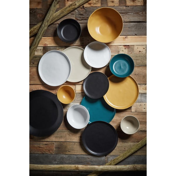 Biela misa z kameniny ø 26 cm Ingrid - Côté Table-image-2