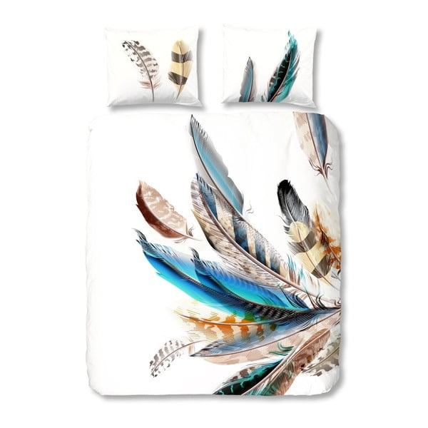 Bavlnené obliečky Müller Textiel Color Feather, 200 x 200 cm
