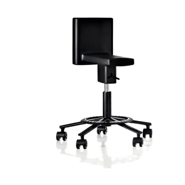 Čierna kancelárská otočná stolička Magis 360