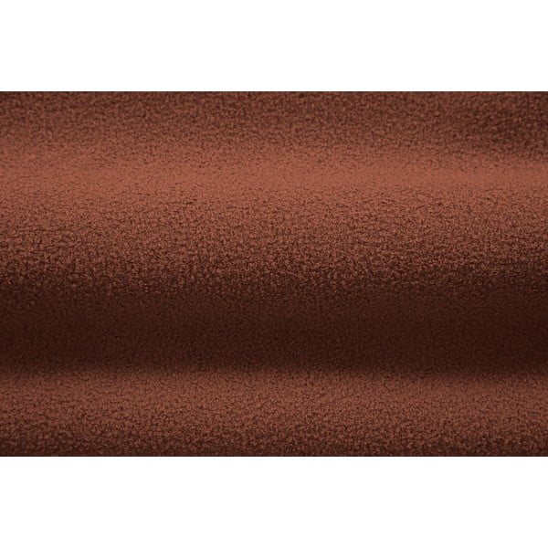 Kreslo z textílie buklé v tehlovej farbe Jenny – Micadoni Home-image-4