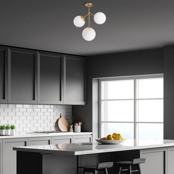 Stropné svietidlo pre 3 žiarovky Opviq lights Damar-image-4