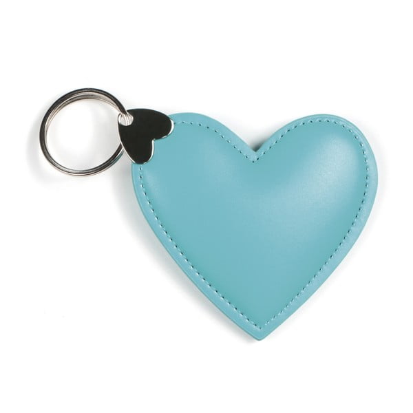 Modrý prívesok na kľúče GO Stationery Hearts Key