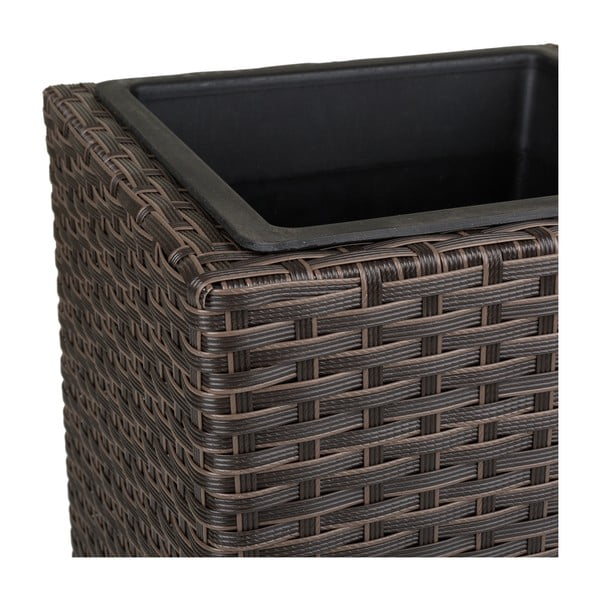 Kvetináč z umelého ratanu Matilda, 28 x 28 cm-image-2