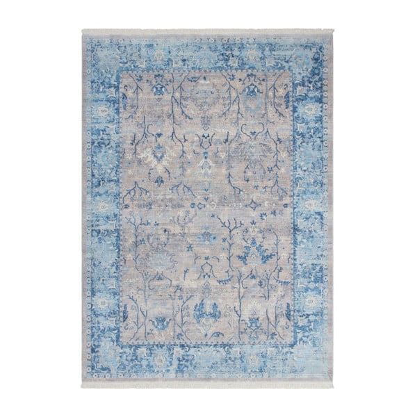 Modro-sivý koberec Kayoom Freely, 120 x 170 cm
