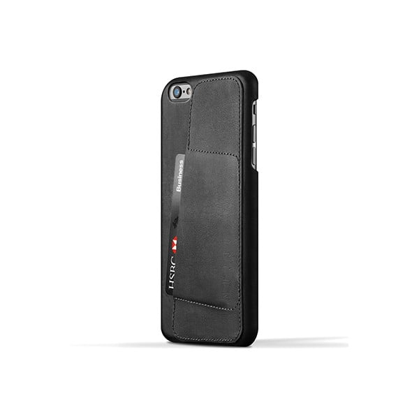 Peňaženkový obal Mujjo na telefon iPhone 6 Plus Black