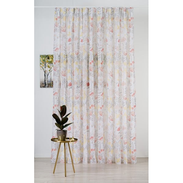 Biela záclona 500x260 cm Corsa – Mendola Fabrics-image-2