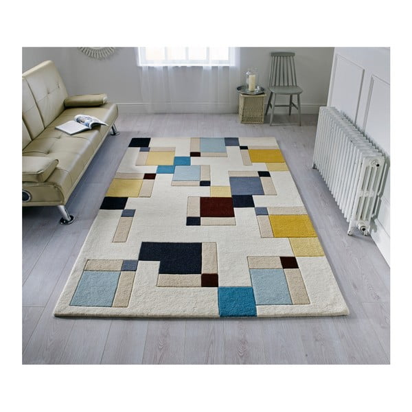 Vlnený koberec Flair Rugs Illusion Abstract, 80 × 150 cm