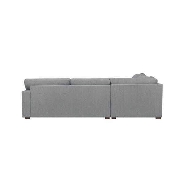 Sivá rohová pohovka Windsor & Co Sofas Daphne, ľavý roh-image-2