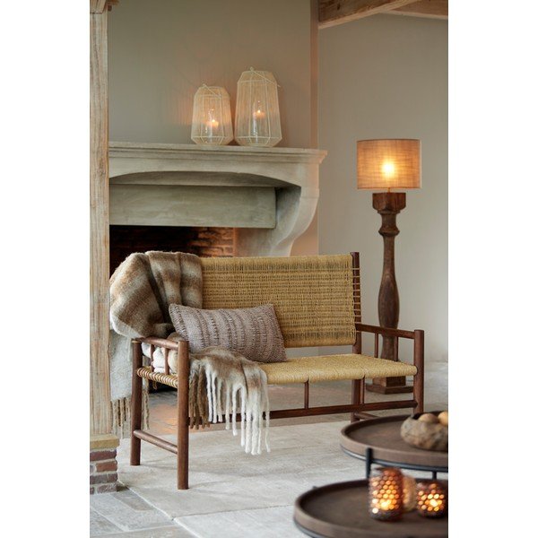 Béžové tienidlo ø 40 cm Caden – Light & Living-image-1