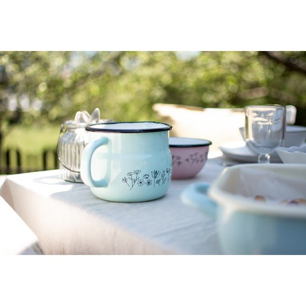 Mätovozelený smaltovaný džbán Orion Meadow, 1,2 l-image-3