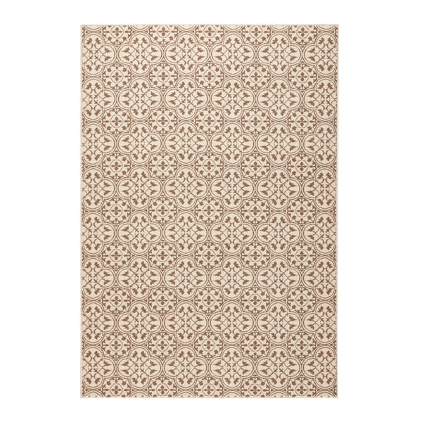 Béžový koberec Hanse Home Gloria Pattern, 80 x 200 cm