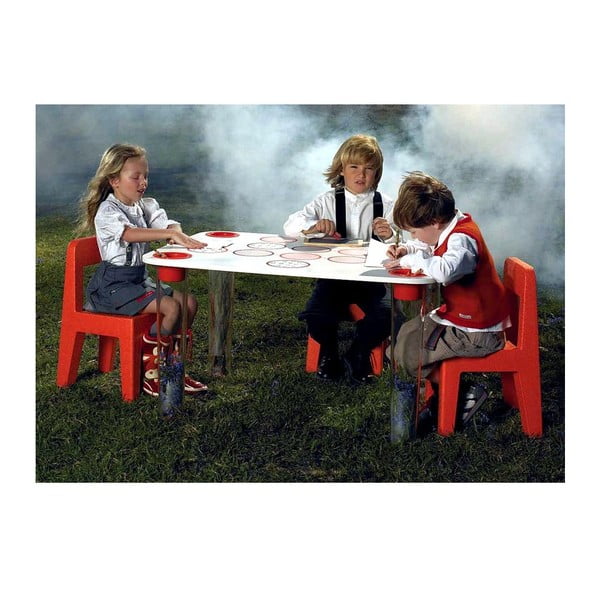 Detská oranžová stolička Magis Seggiolina Pop-image-4