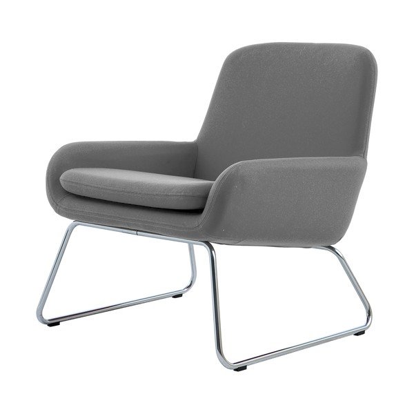 Svetlosivé kreslo Softline Coco-image-3