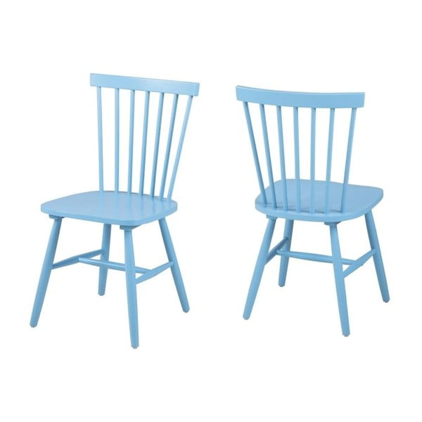Modrá jedálenská stolička Actona Riano