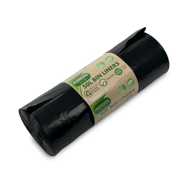 Vrecia na odpadky v súprave 20 ks 50 l – Addis