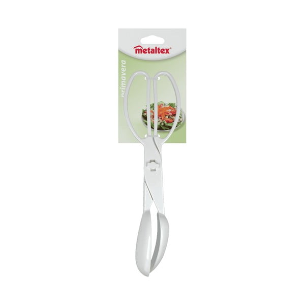 Biele kliešte na šalát Metaltex-image-1