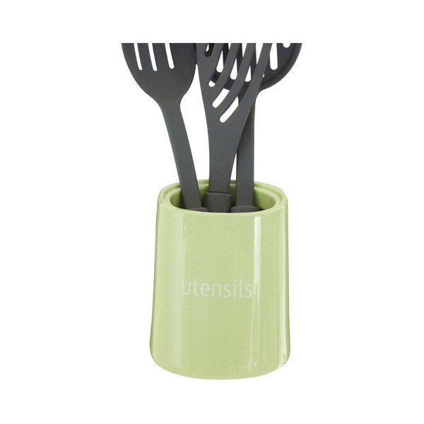 Zelená nádoba na kuchynské nástroje Premier Housewares Fletcher, 800 ml-image-1
