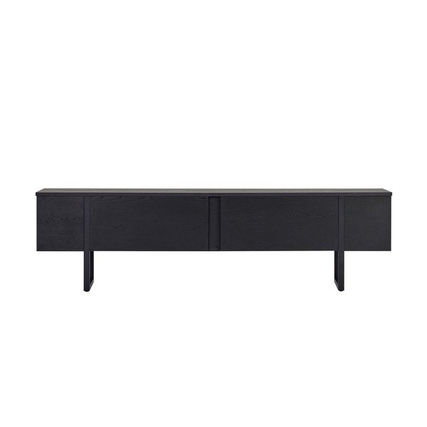 Čierny TV stolík 180x50x30 cm Onera – Kalune Design-image-3