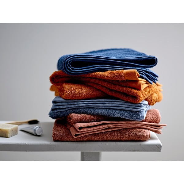 Oranžový uterák z froté bavlny Södahl Clay, 100 x 50 cm-image-2