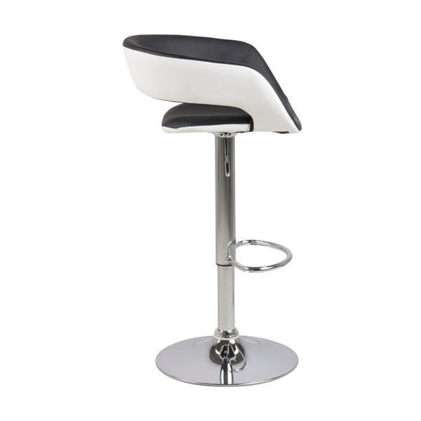 Sada 2 čierno-bielych barových stoličiek Actona Grace-image-2