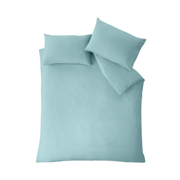 Modré obliečky na jednolôžko 135x200 cm So Soft Easy Iron – Catherine Lansfield