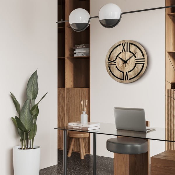 Nástenné hodiny ø 57 cm Ethan – Styler-image-2