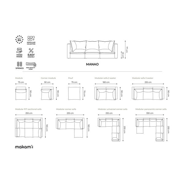 Svetlosivá podnožka Manao – Makamii-image-4