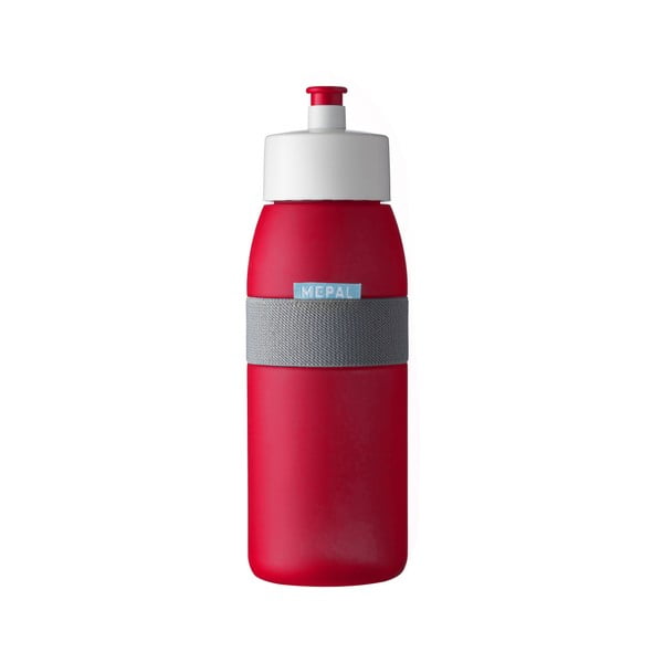 Červená fľaša na šport Mepal Ellipse, 500 ml