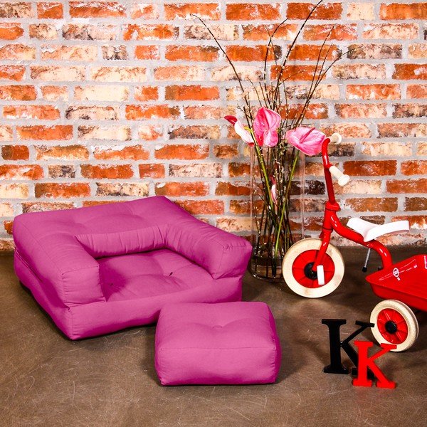 Detské kresielko Karup Baby Cube Pink-image-1