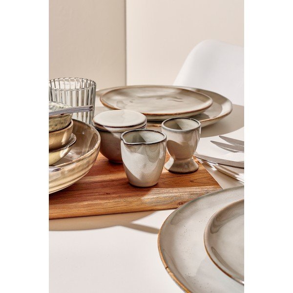 Kameninový stojanček na vajíčko Artisan – Salt&Pepper-image-2