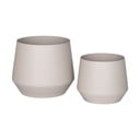 Kovové obaly na kvetináče v súprave 2 ks ø 25 cm Trofa – House Nordic