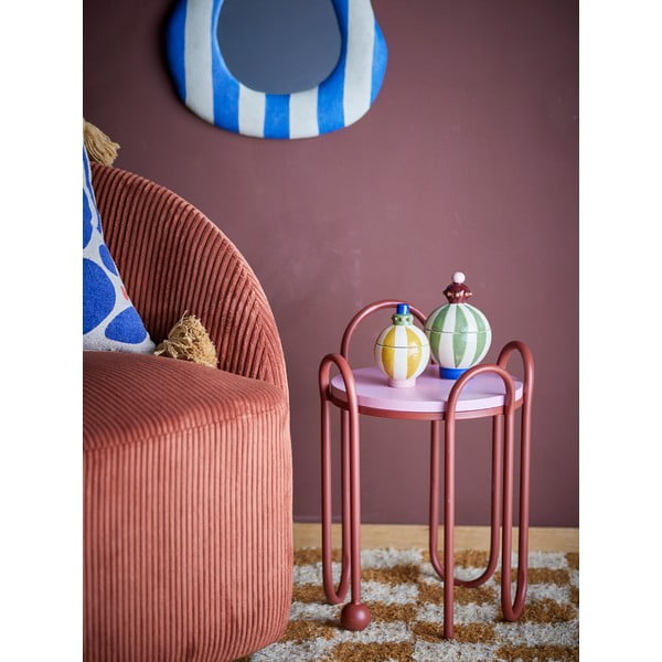 Kovový okrúhly odkladací stolík ø 30,5 cm Whimsica – Bloomingville-image-1