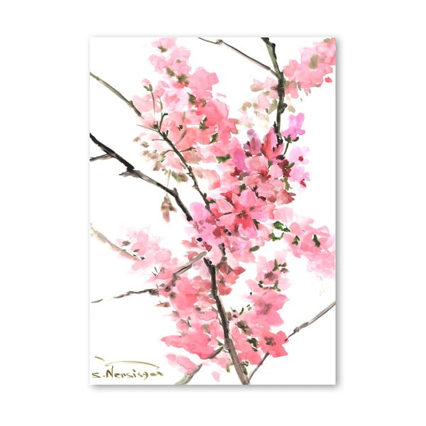 Plagát Flowers Pink od Suren Nersisyan