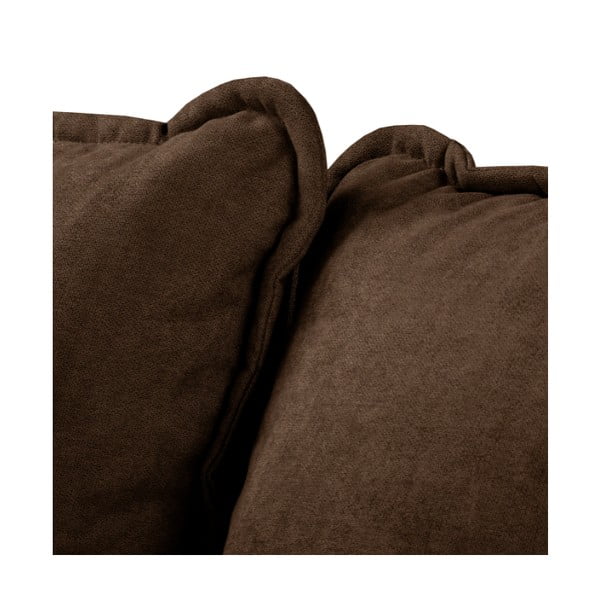 Tmavohnedá rohová pohovka (ľavý roh) Beata - Ropez-image-1