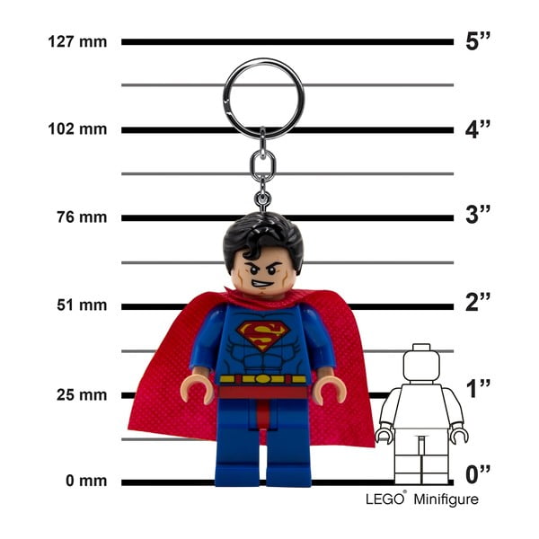 Kľúčenka so svietidlom Superman – LEGO®-image-2