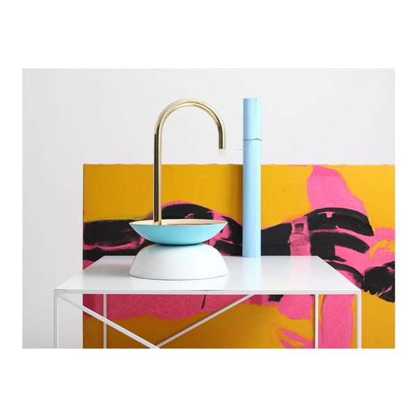 Biely konferenčný stolík CustomForm Memo, 100 × 100 cm-image-4