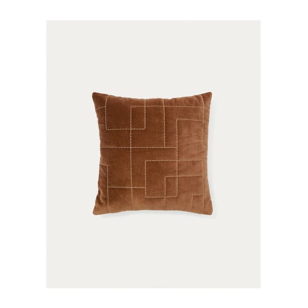 Zamatová obliečka na vankúš 45x45 cm Prila – Kave Home-image-3