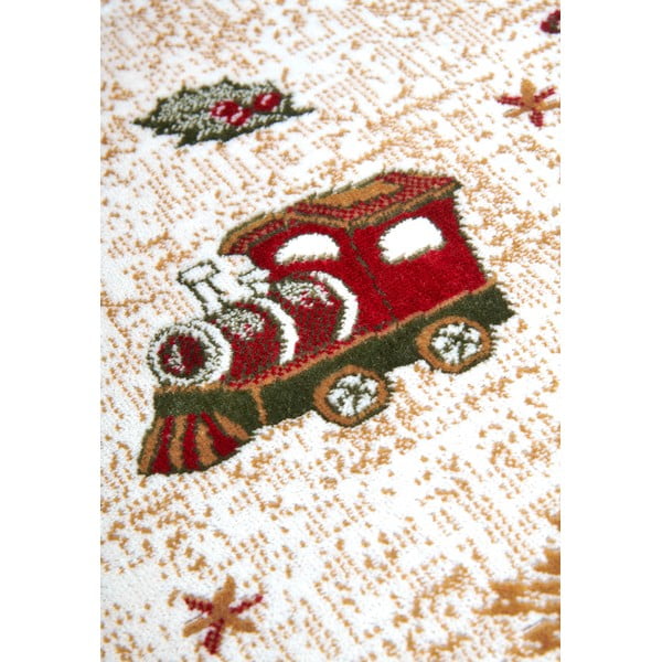 Červený okrúhly koberec s vianočným motívom s prímesou bavlny ø 160 cm Toy's Delight Red Christmas – Villeroy&Boch-image-4