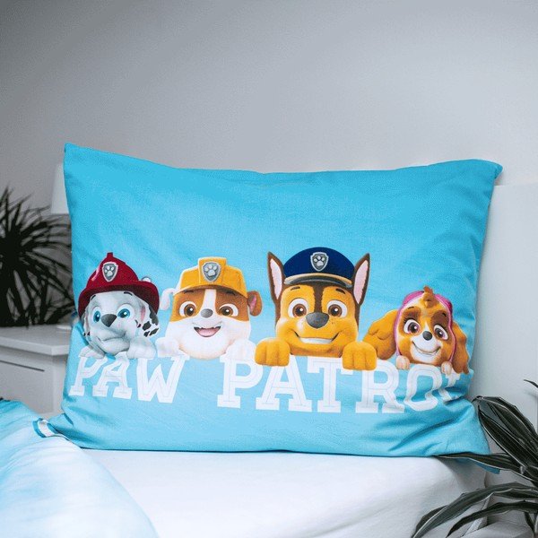 Bavlnené detské obliečky na jednolôžko so svietiacim efektom 140x200 cm Paw Patrol – Jerry Fabrics-image-3